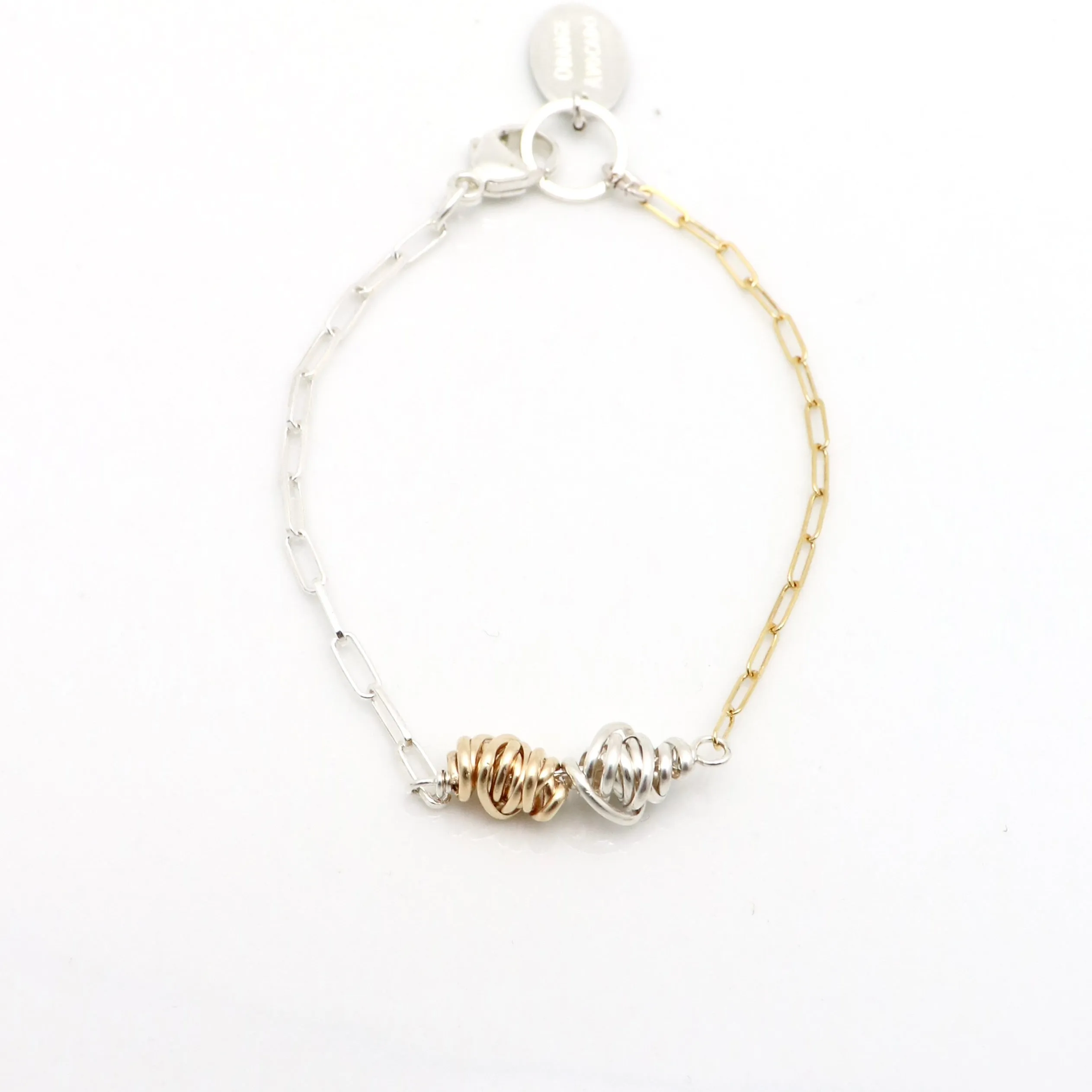 HERA Collection:  Hera Mixed Metal Bracelet