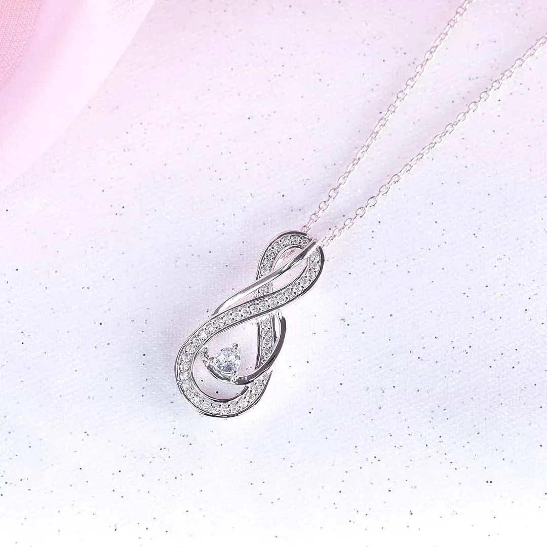 Infinity Silver Necklace