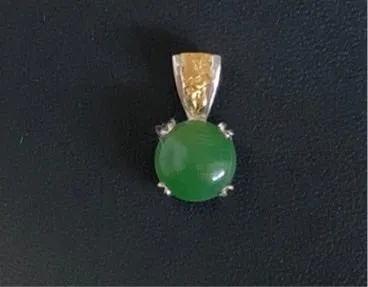 Jade and Gold Nugget Jewelry