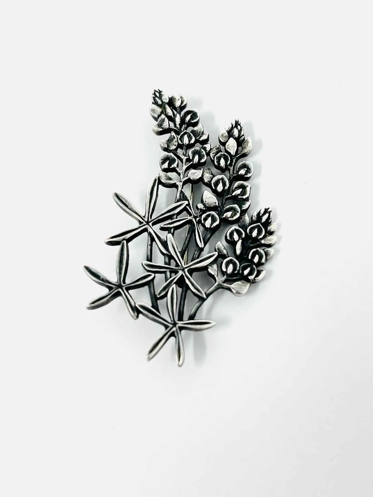 James Avery Silver Flower Sterling Silver Retired Jewelry Brooch