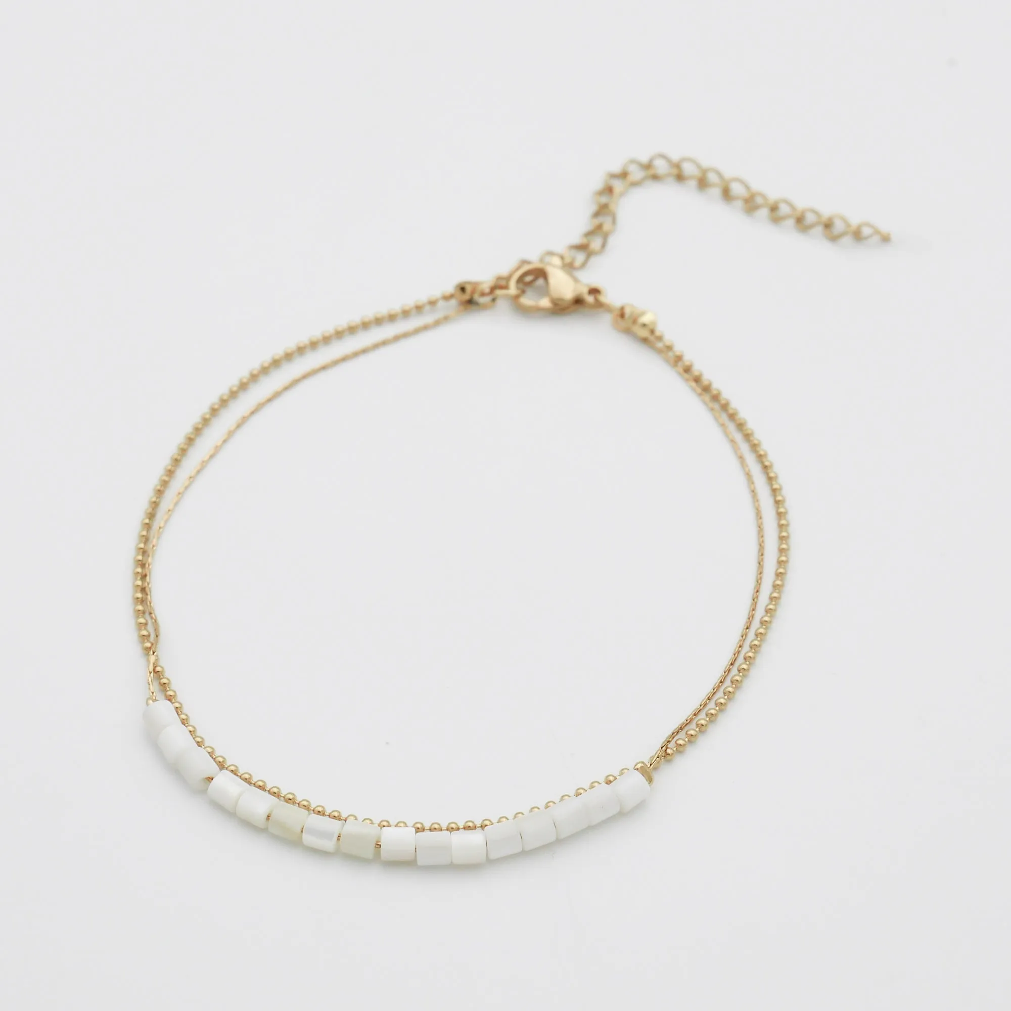 Kaia Layered Anklet