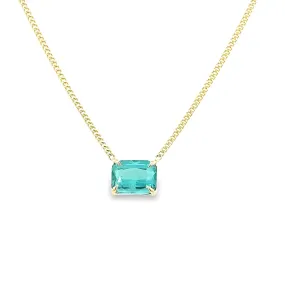 Lagoon Tourmaline Necklace by Leela Grace Jewelry