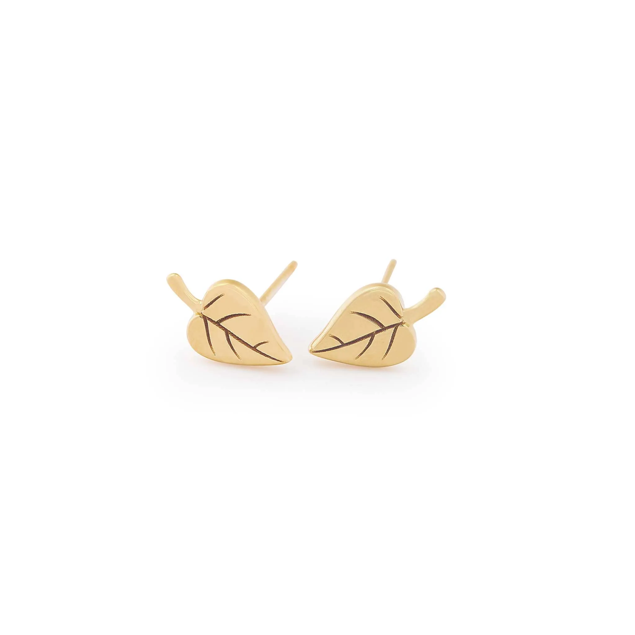 Leaf Stud Earrings