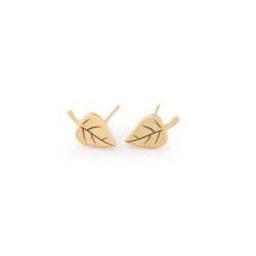 Leaf Stud Earrings