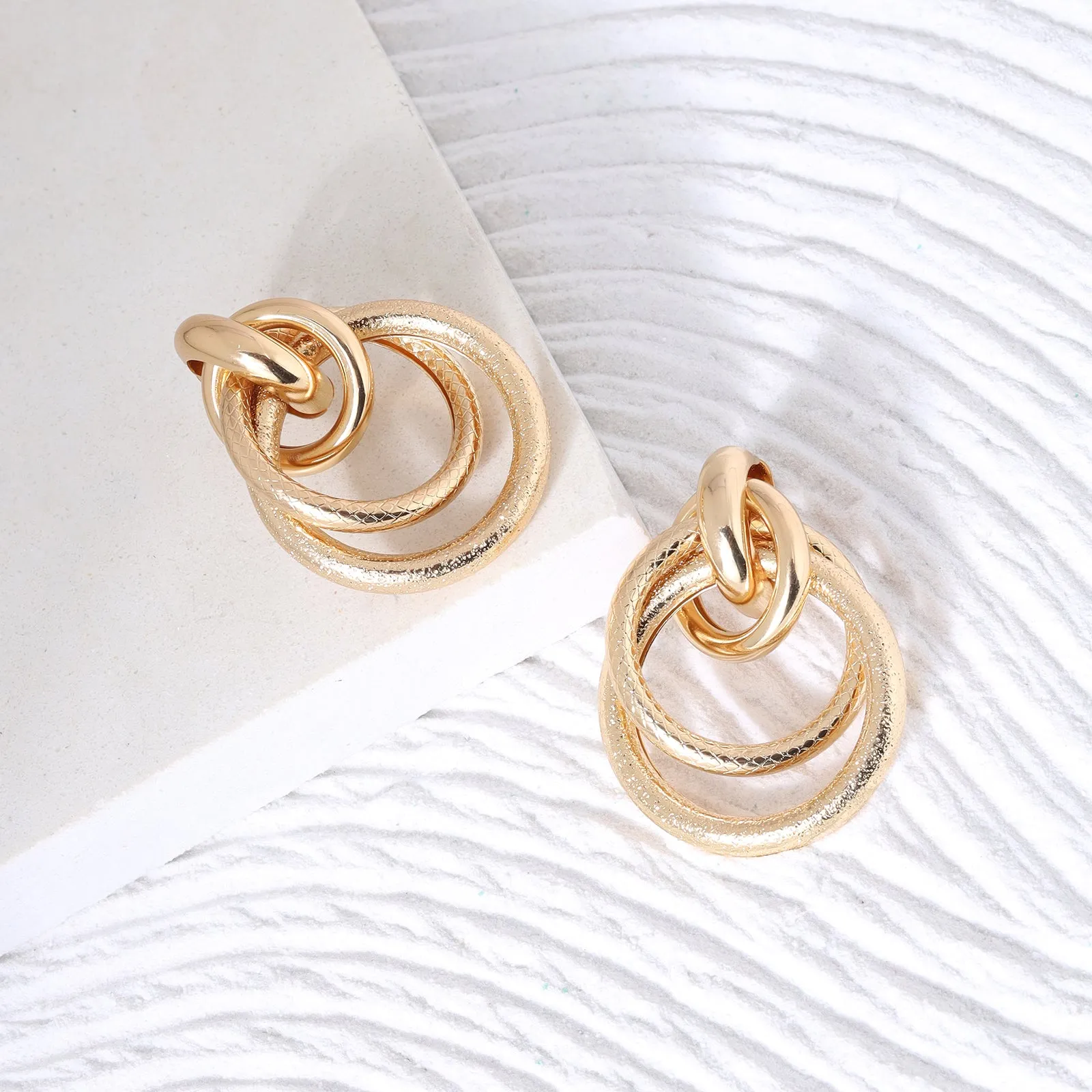 Leandra Gold Earrings