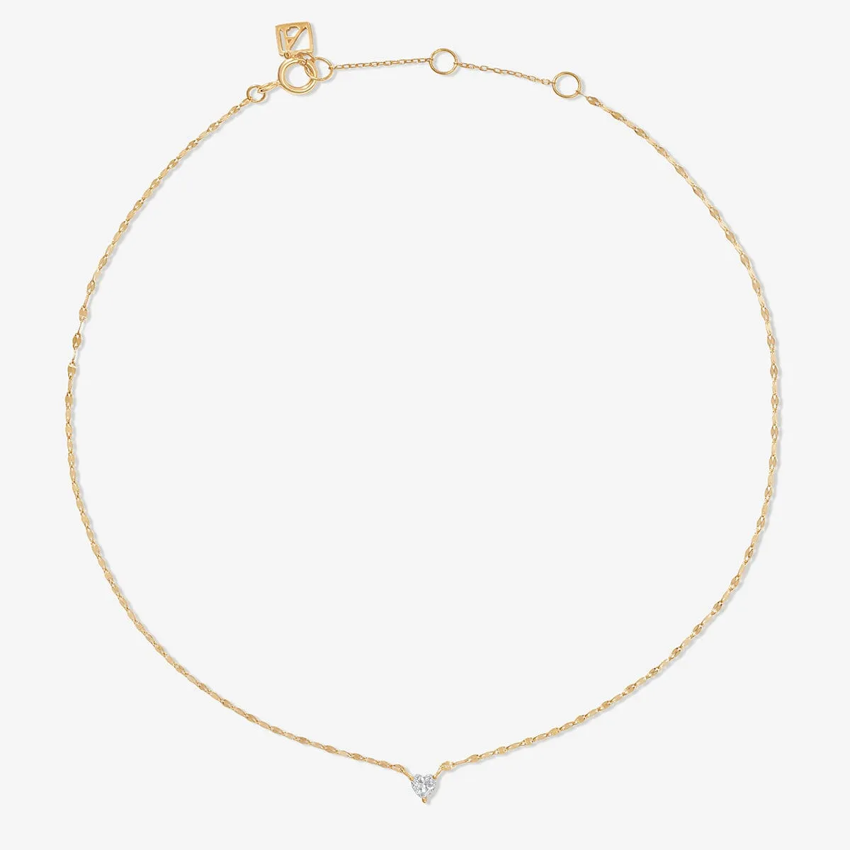 Mahavir heart anklet