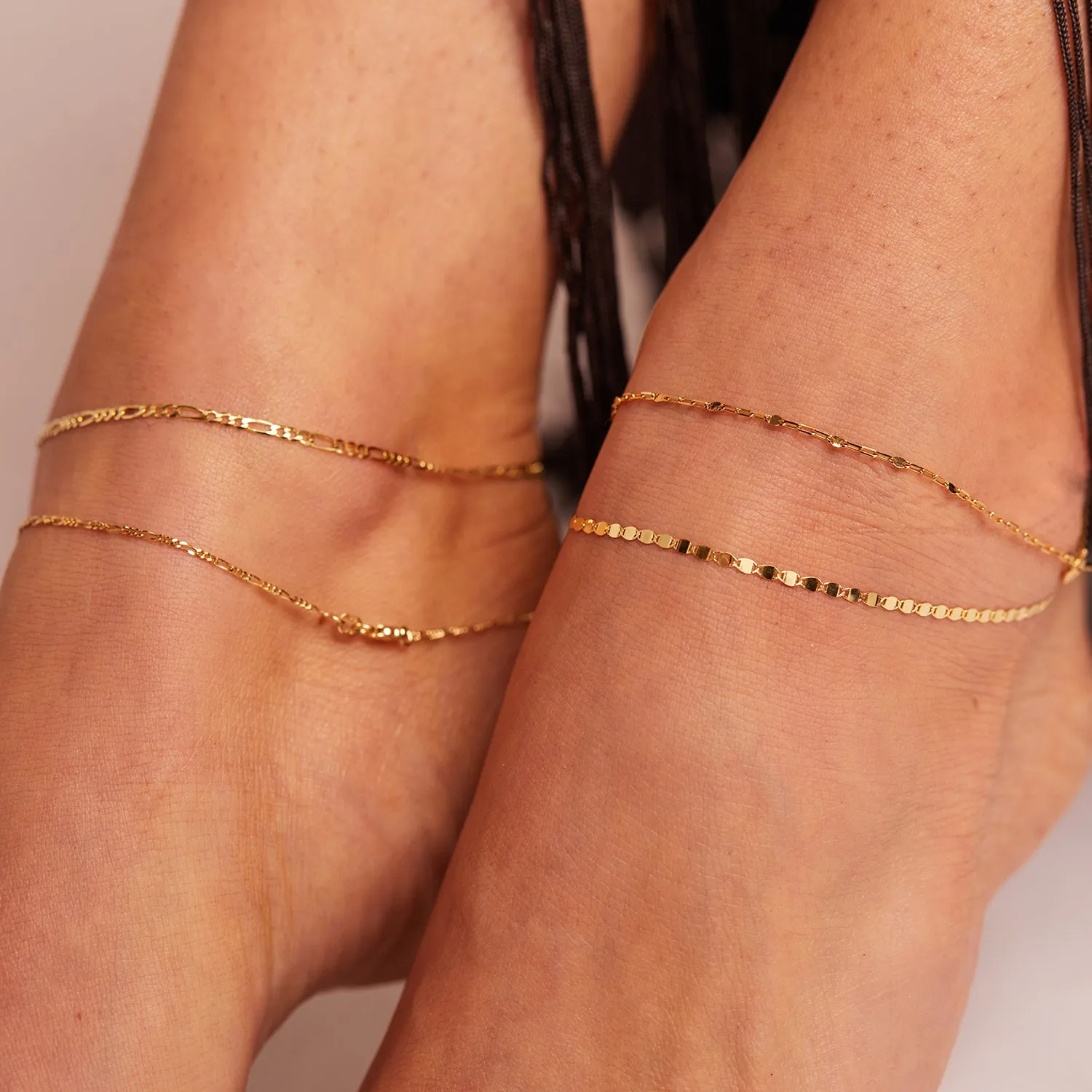 Mirror Chain Anklet