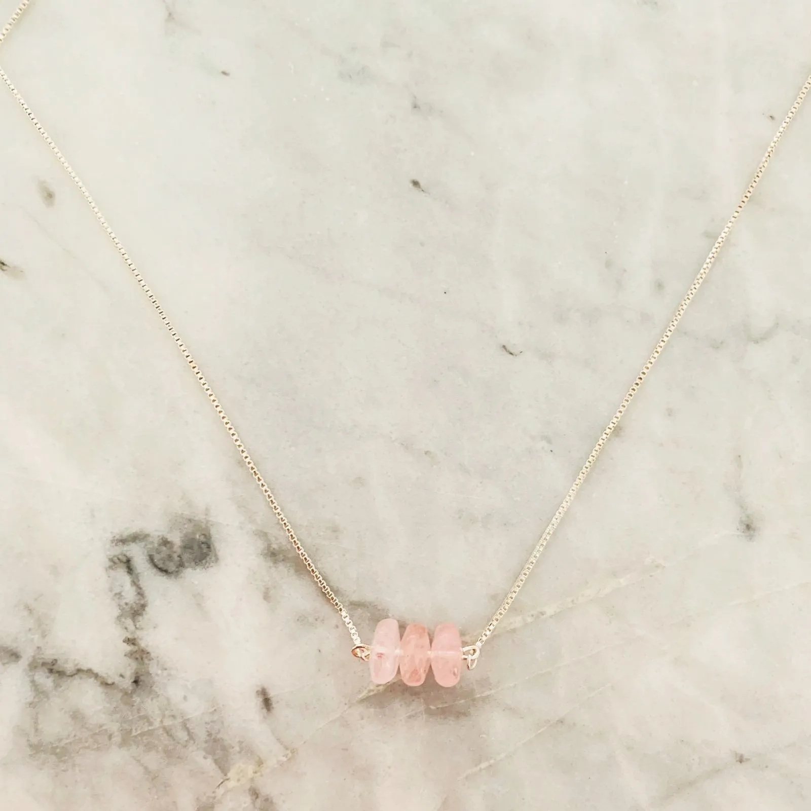 Morganite Necklace