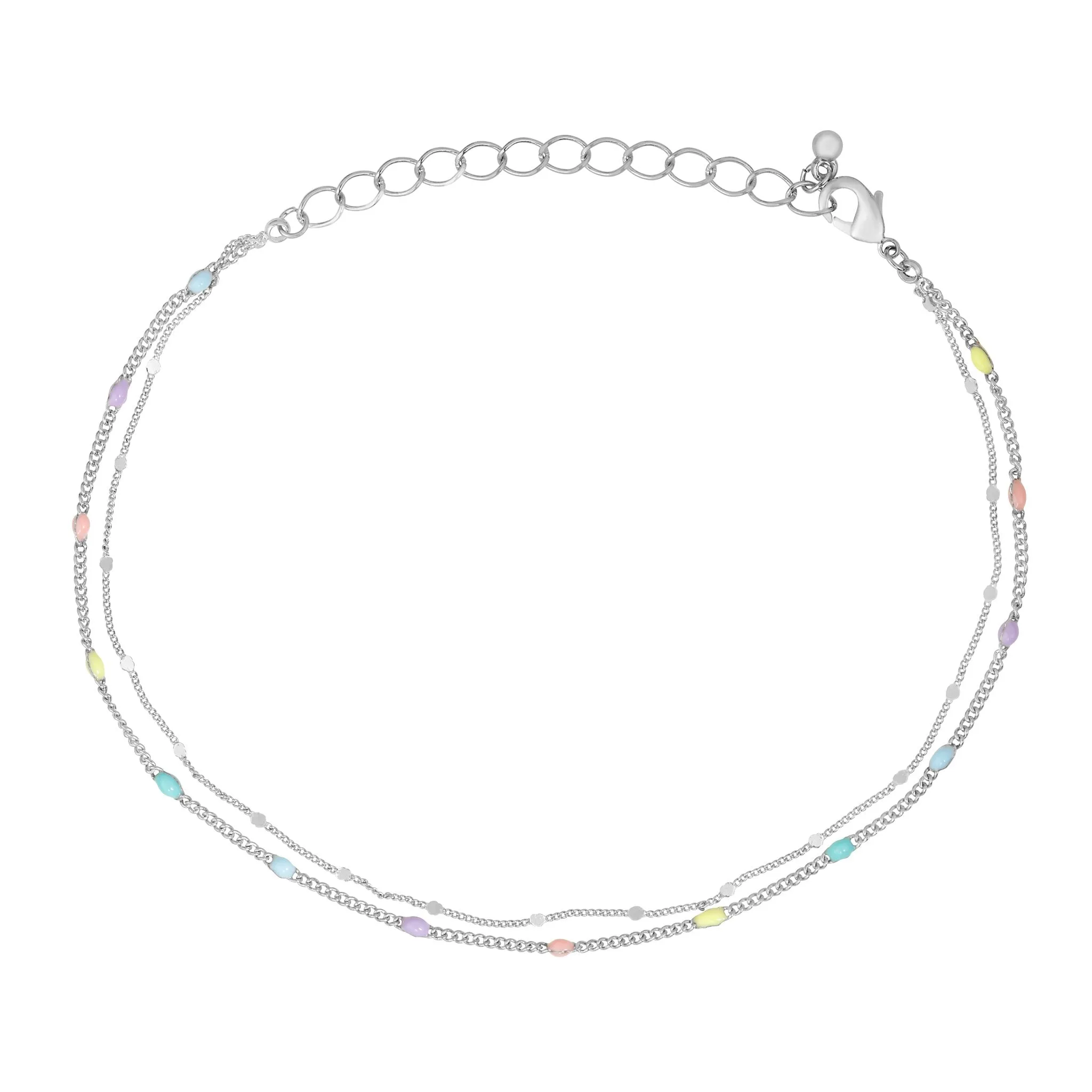 Vibrant Neon Sorbet Anklet