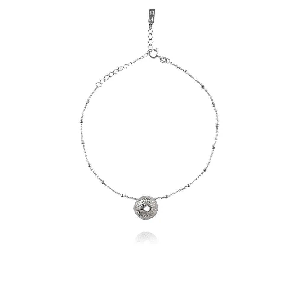 Olivia Silver Anklet Seashell