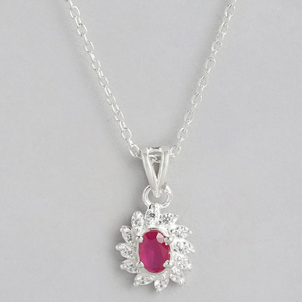 Pink Stone Pendant