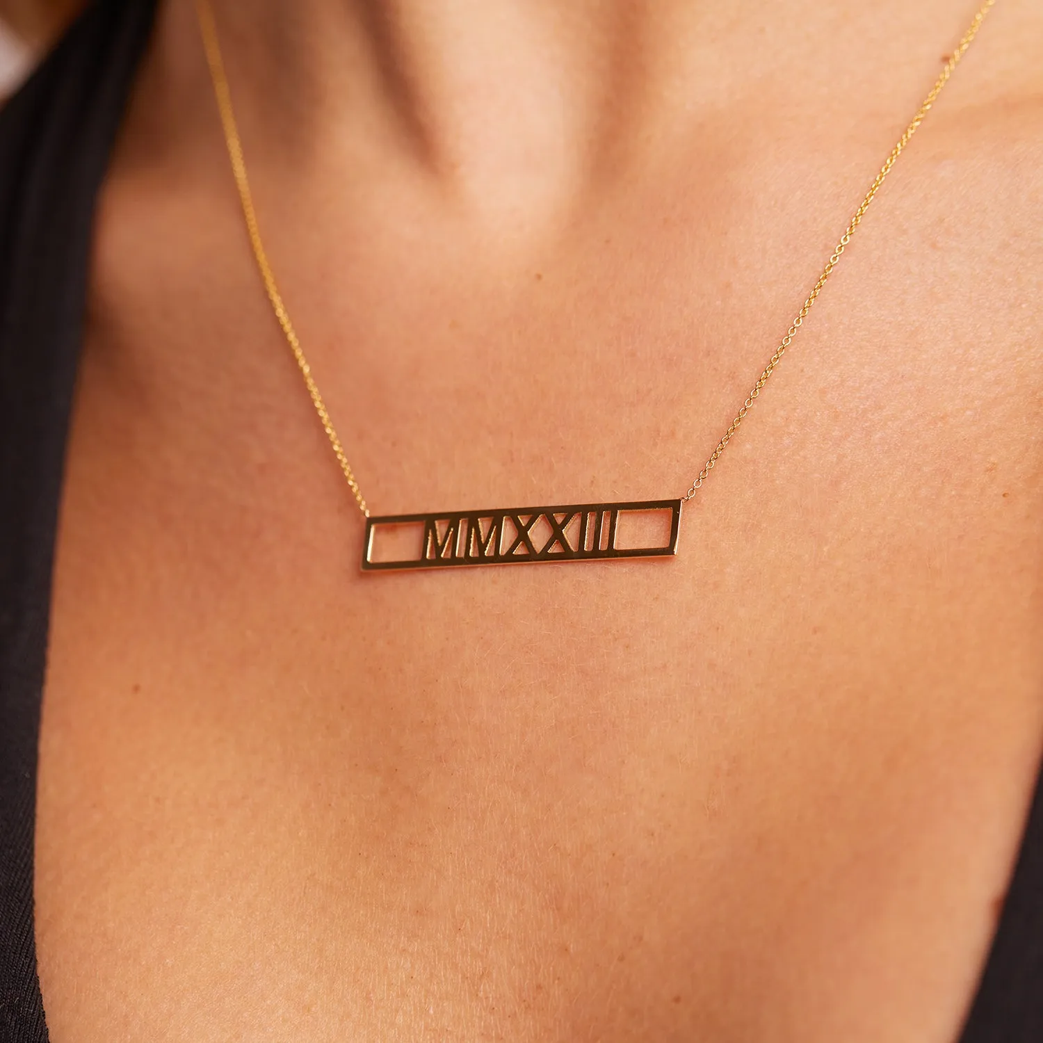 Roman Numeral Necklace