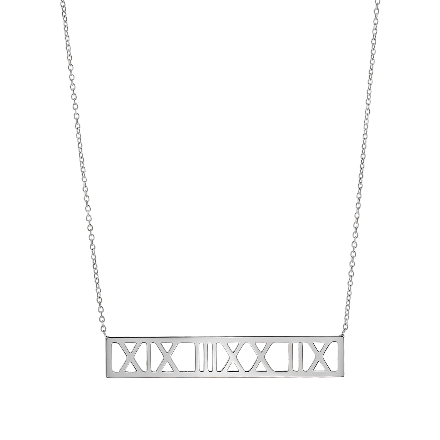 Roman Numeral Necklace