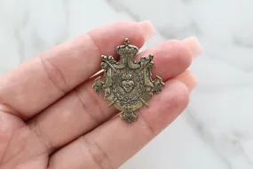 Sacred Heart Shield Pendant