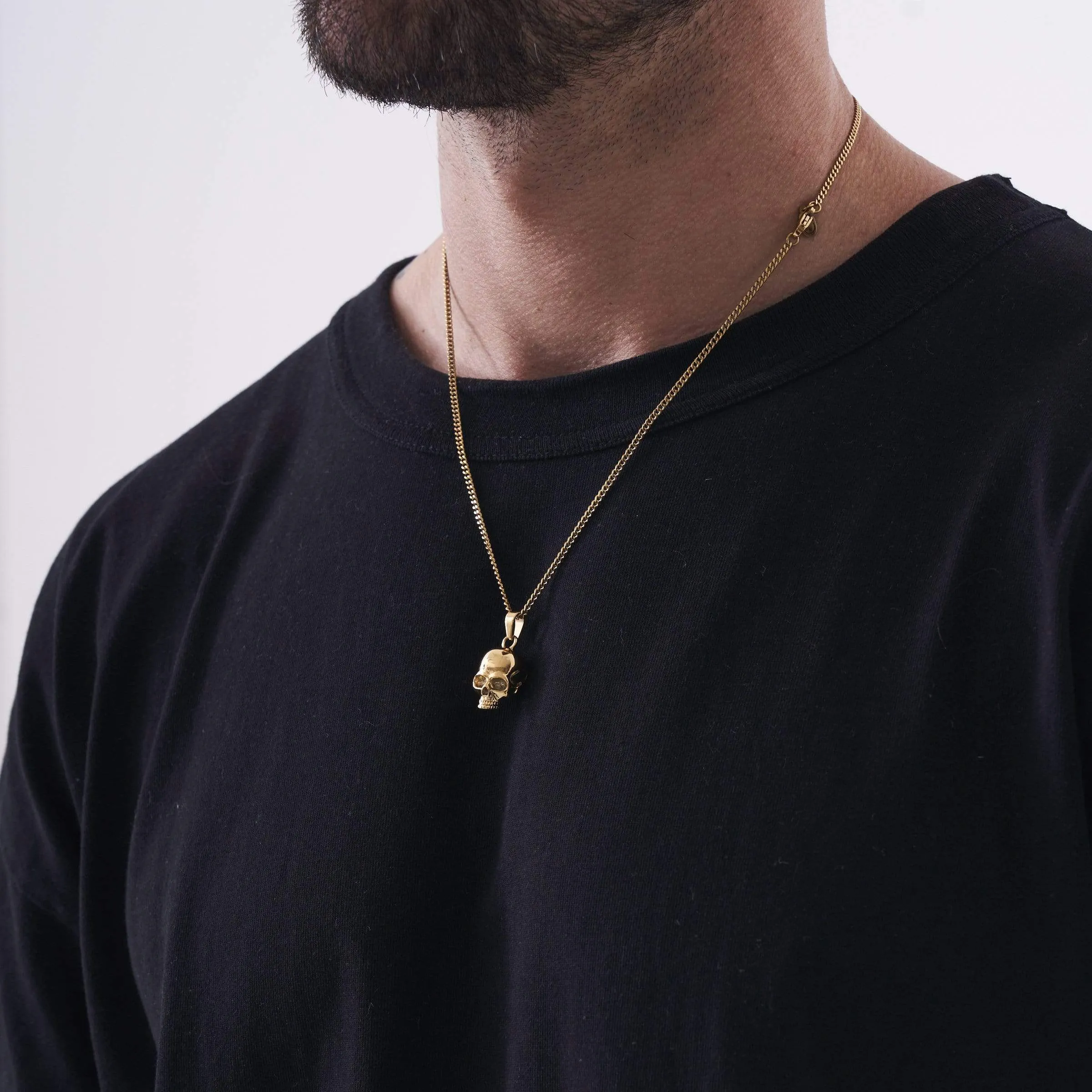 Skull Pendant (Gold)