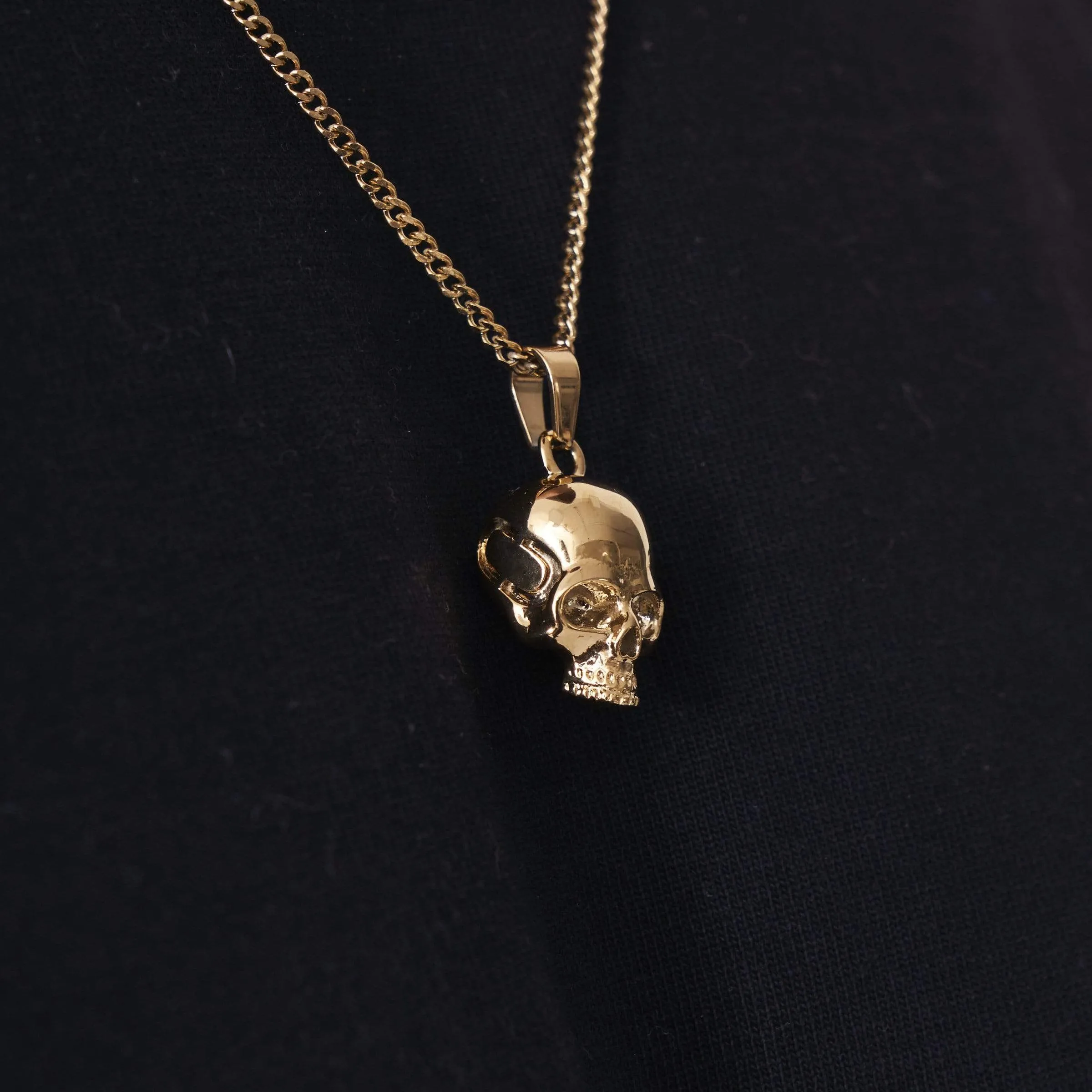 Skull Pendant (Gold)