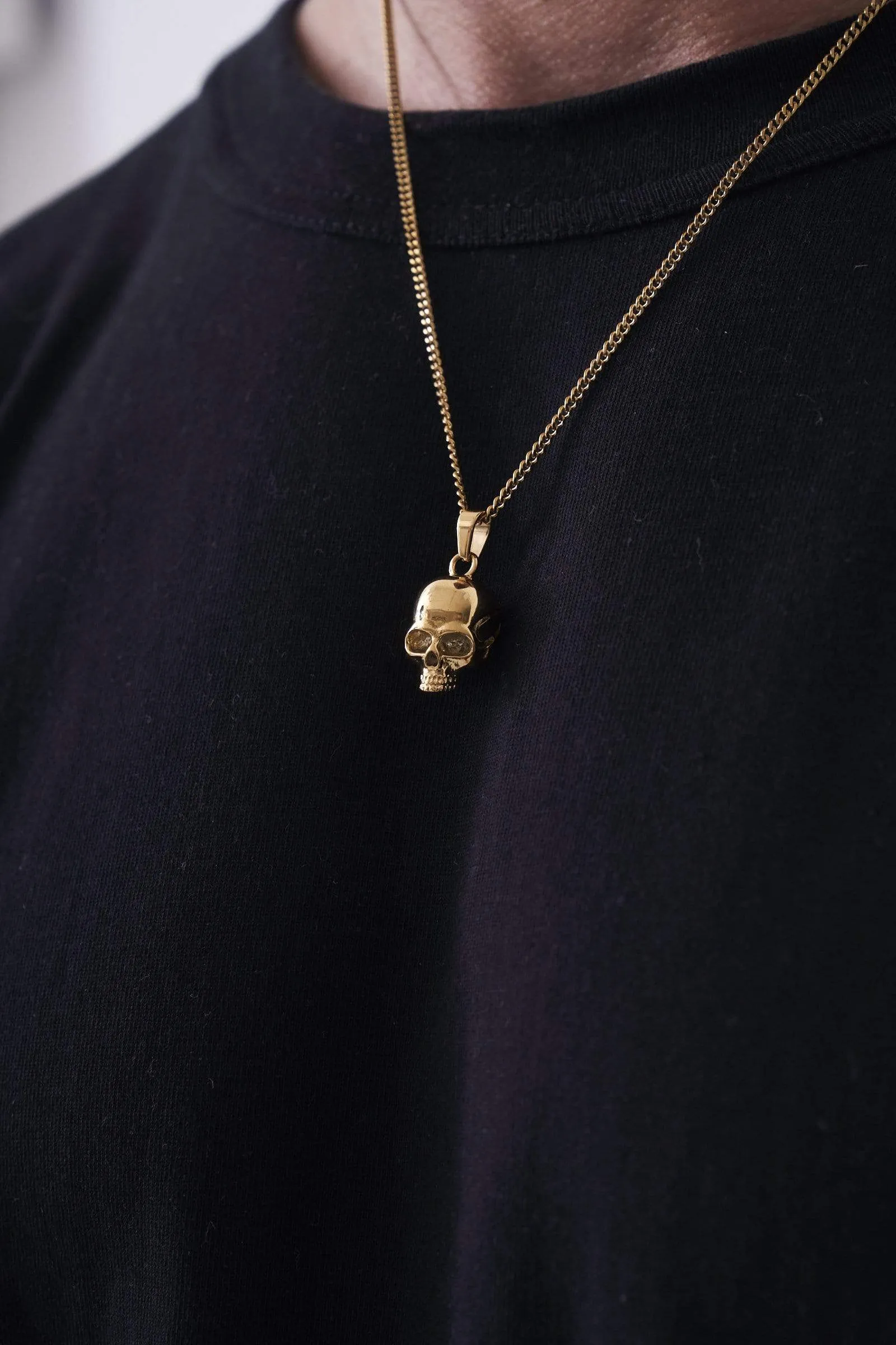 Skull Pendant (Gold)