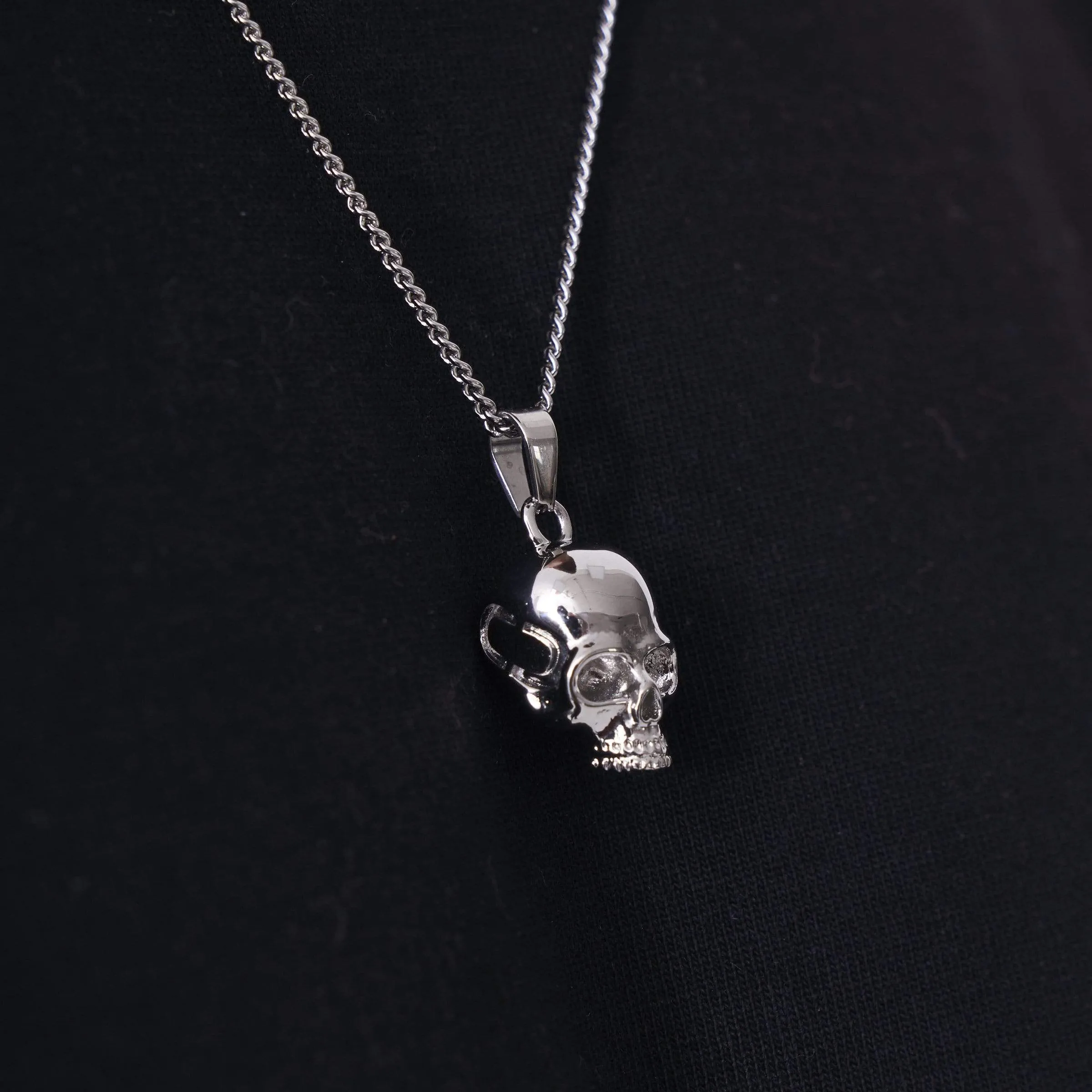 Skull Pendant (Silver)