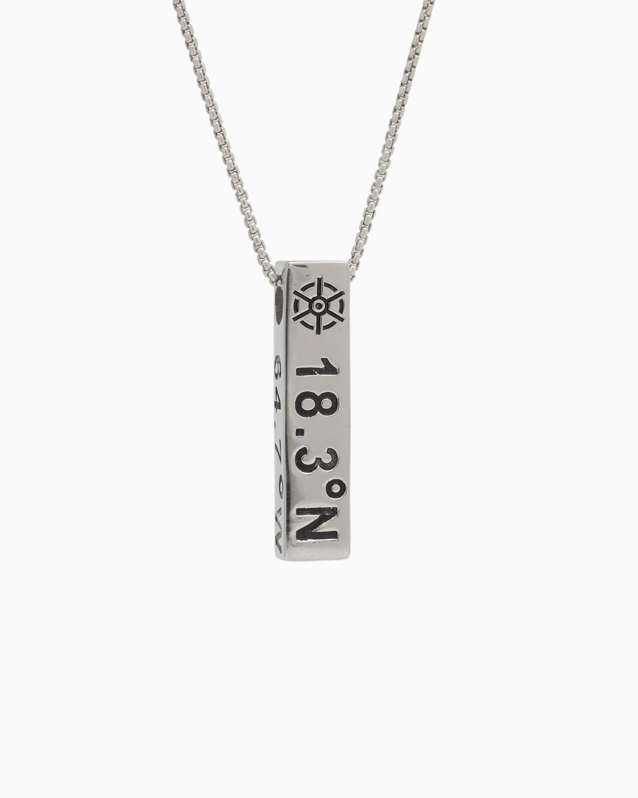 St. John Coordinates Pendant