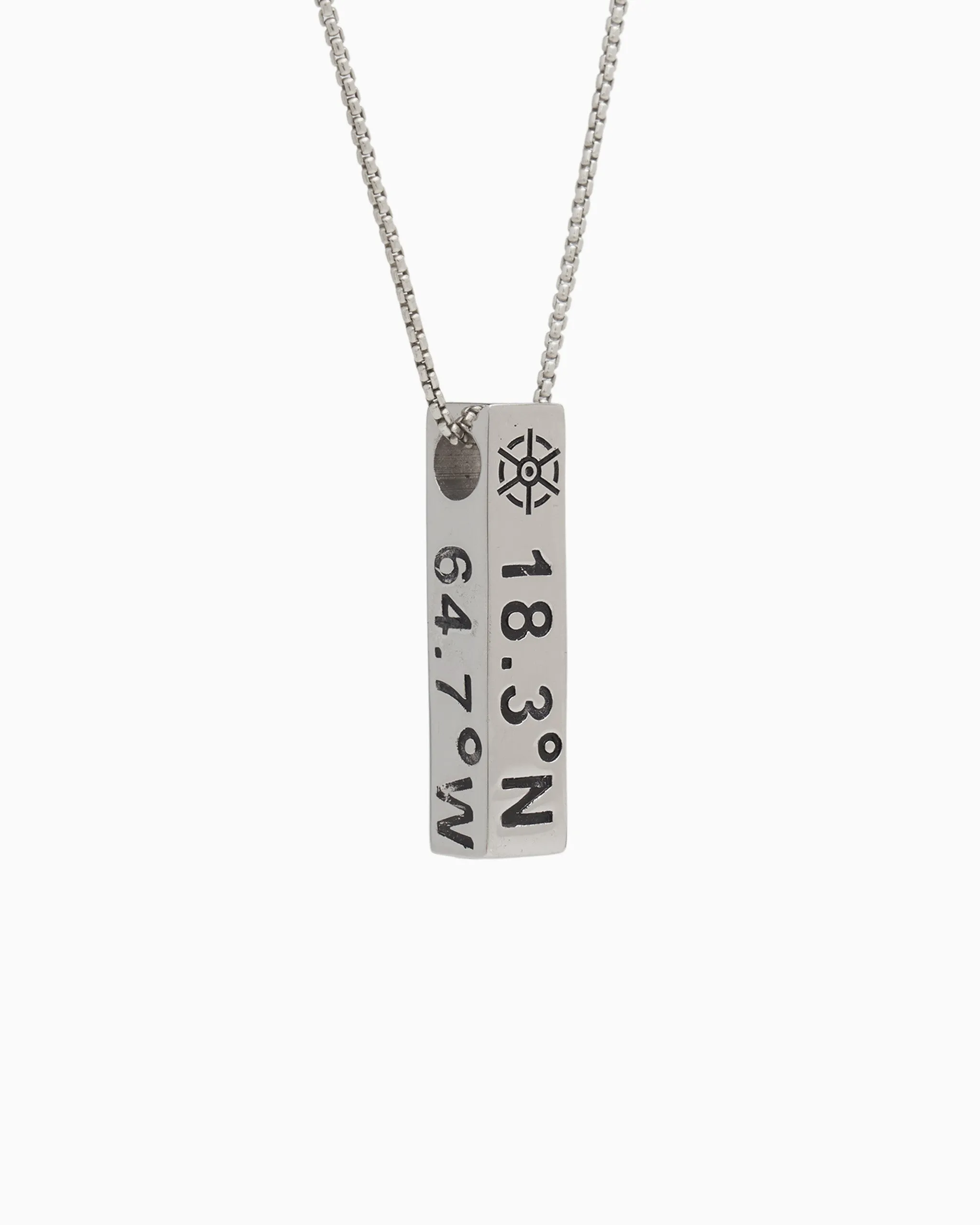 St. John Coordinates Pendant