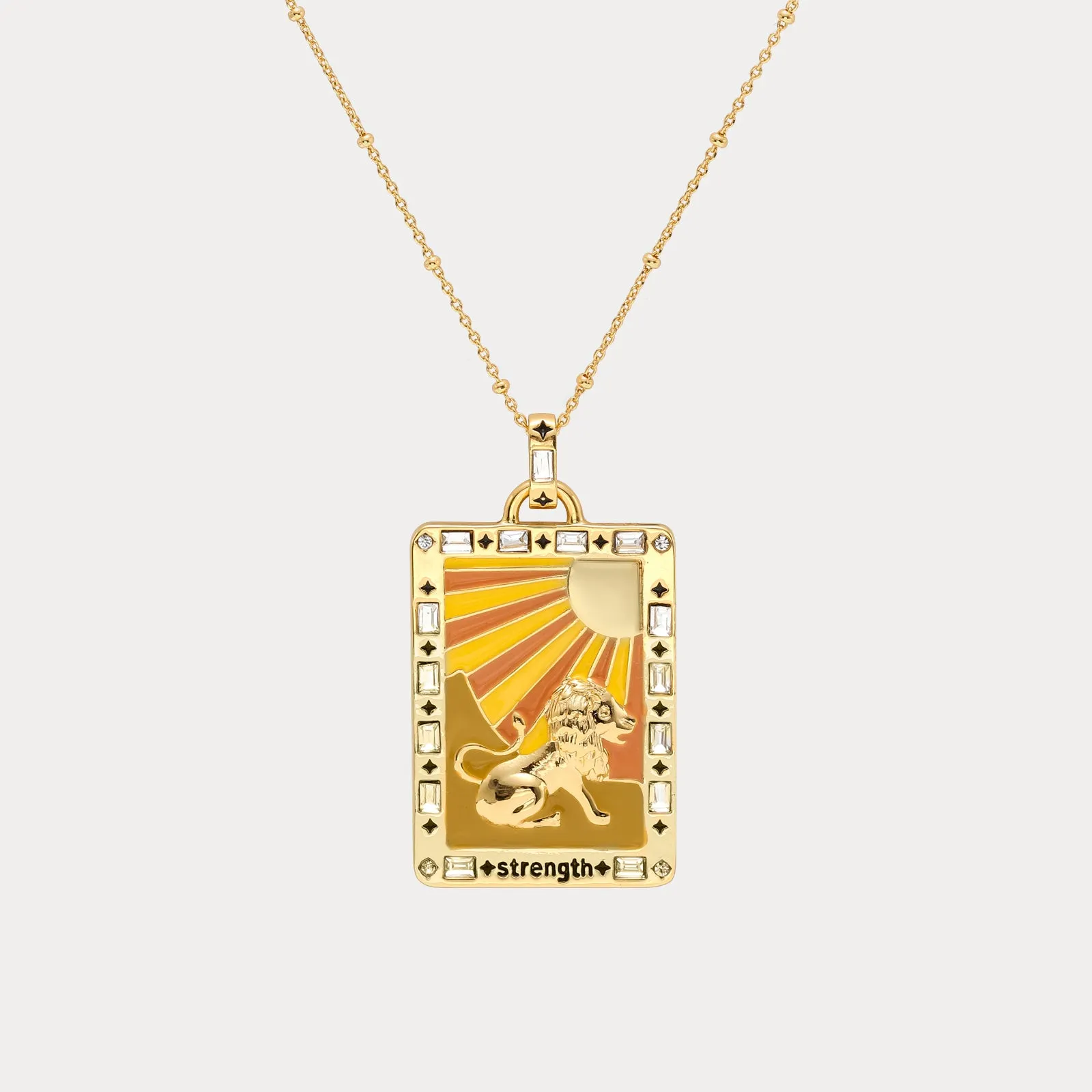 Strengh Tarot Necklace