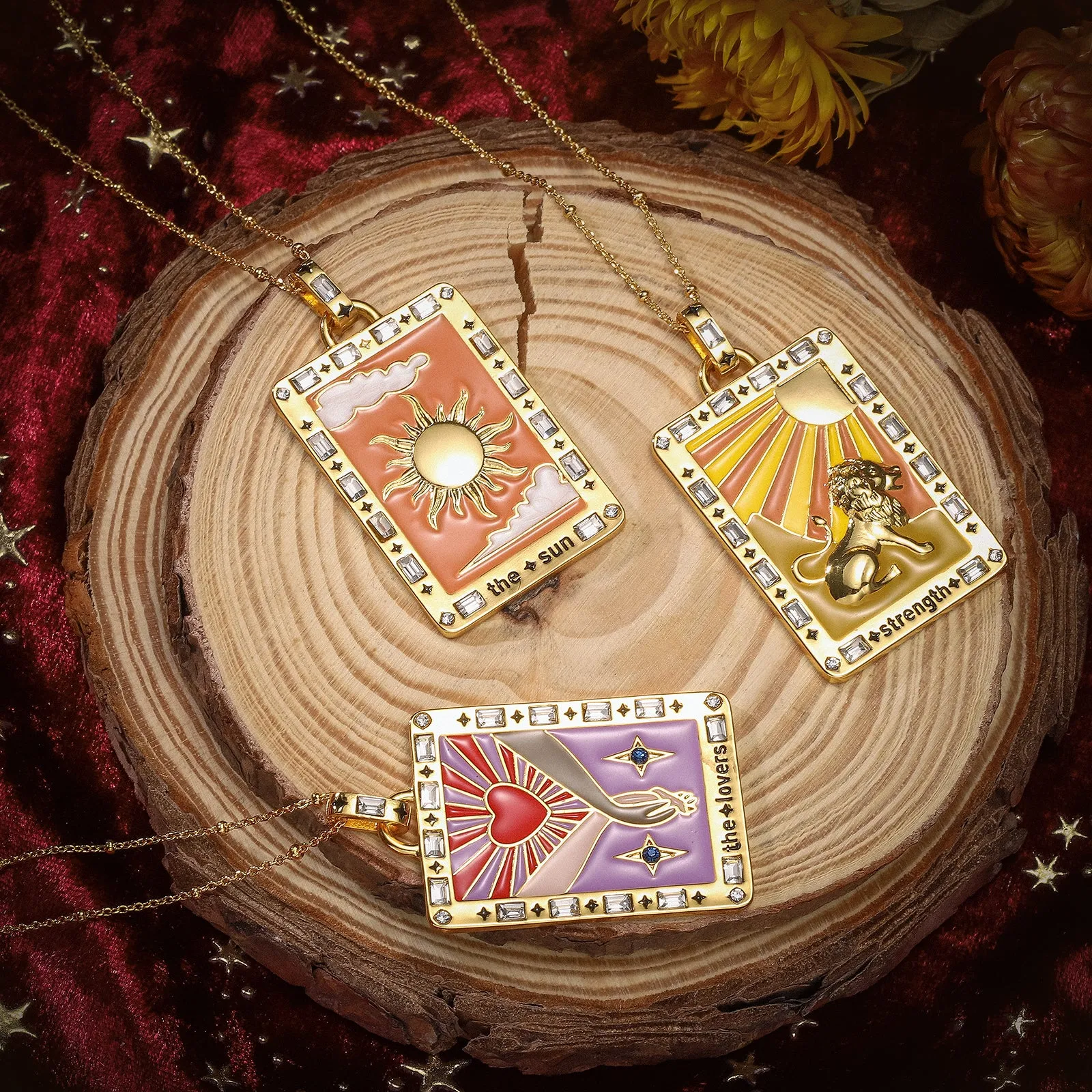 Strengh Tarot Necklace