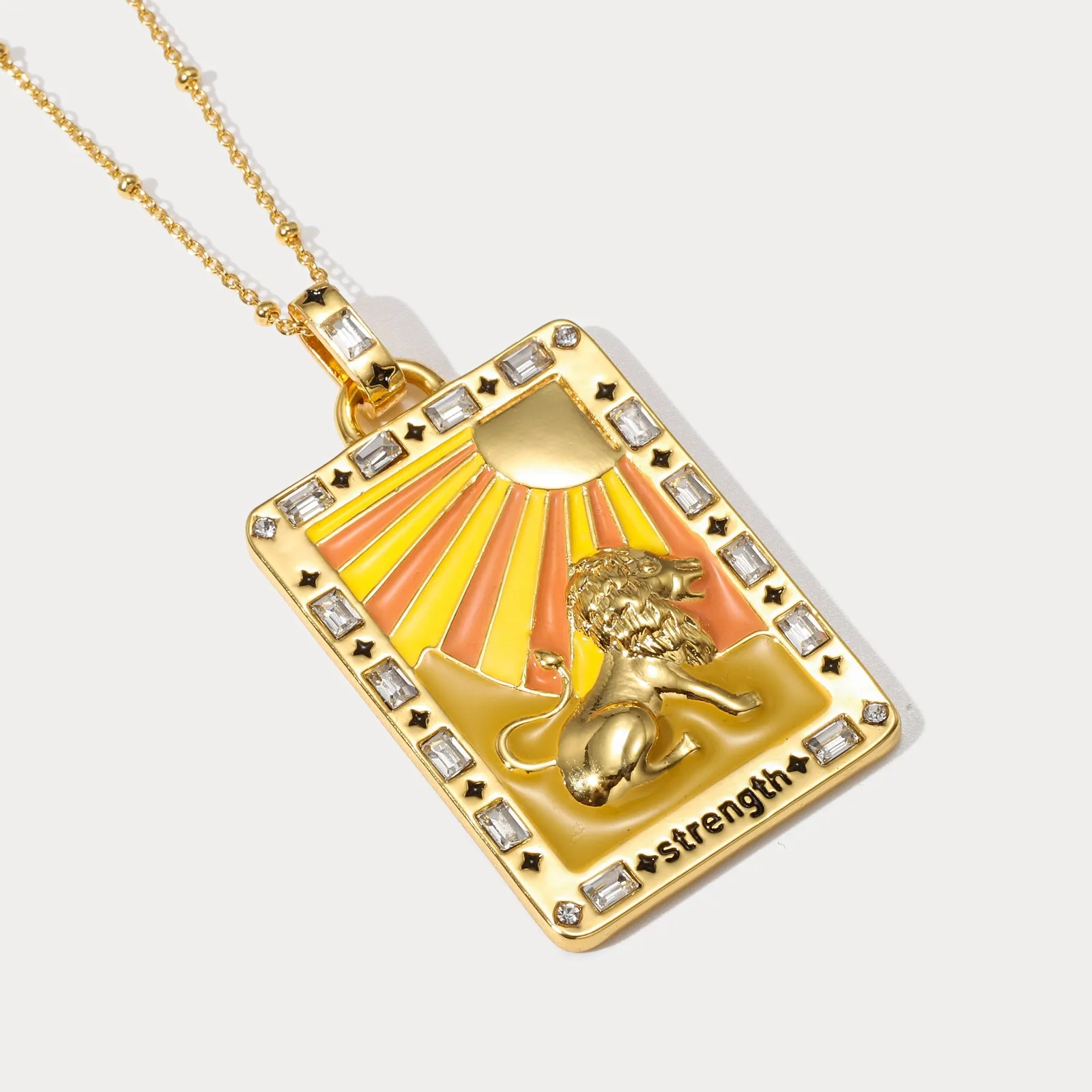 Strengh Tarot Necklace