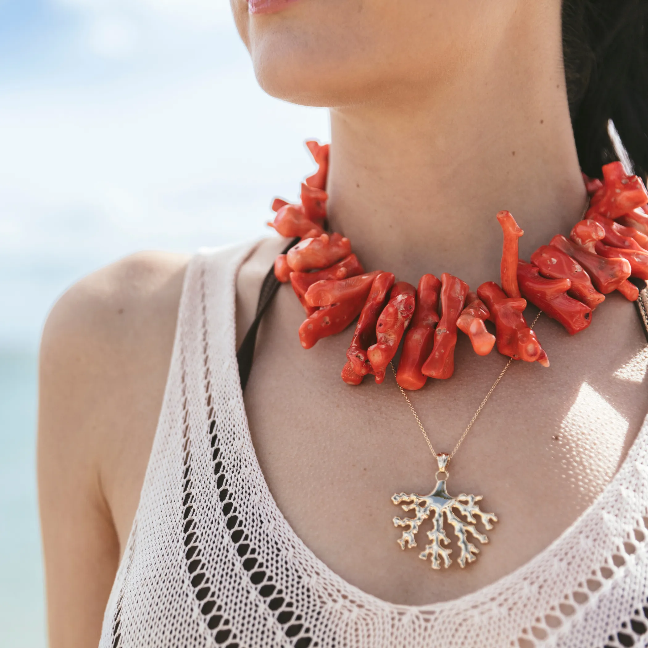 STRONG Coral Pendant