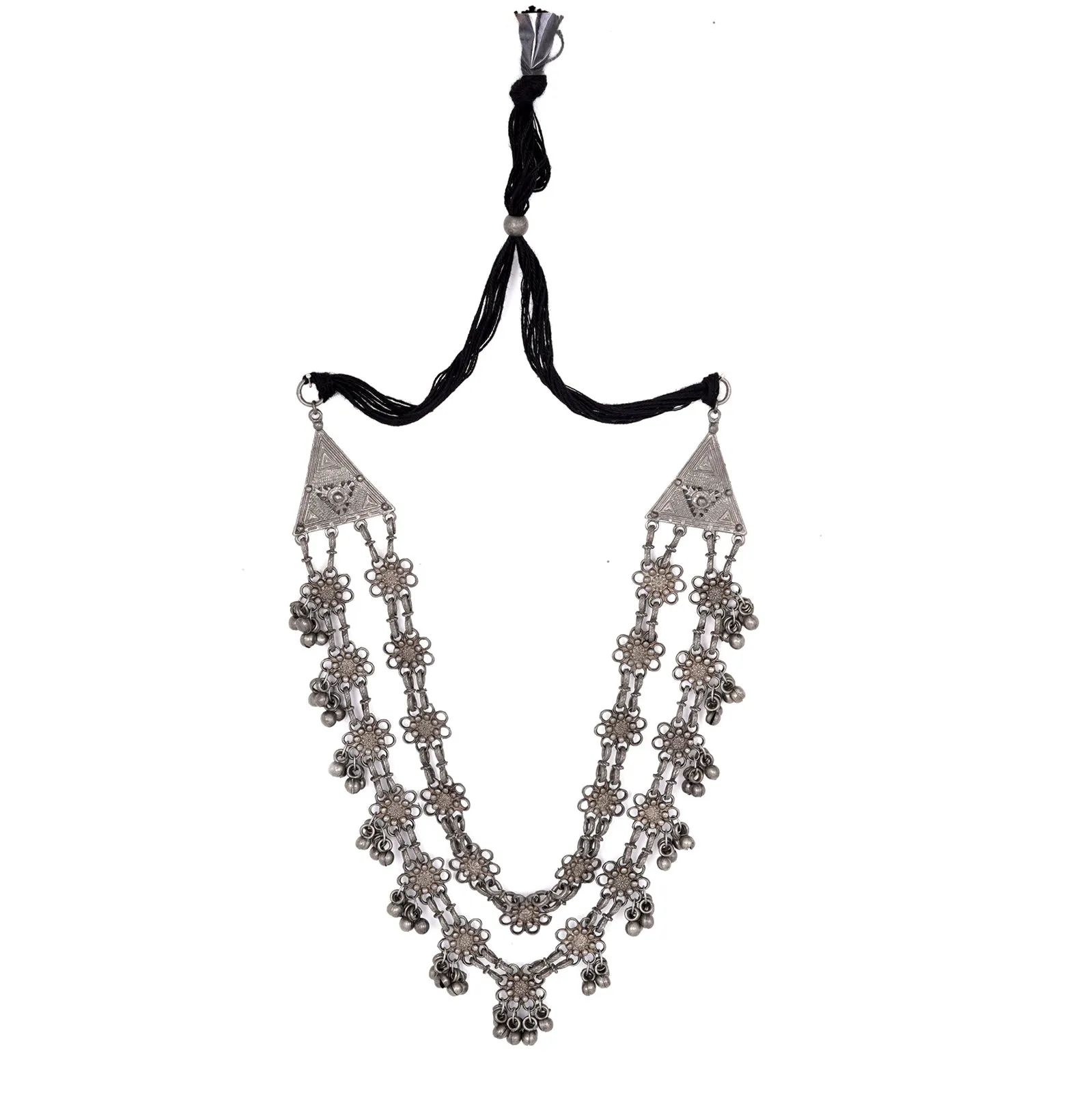 Teejh Divitha Silve Oxidised Jewelry Gift Set