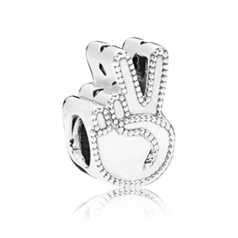 Zircon Sterling Silver Black Bead For Women DIY Jewelry